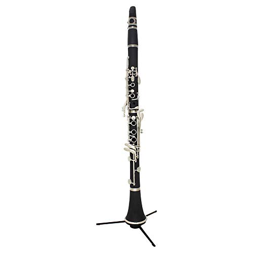 Xinzhi Clarinet Stand - Clarinet Saxophone Portable Wind Instrument Tripod Holder