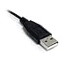 StarTech.com 3 ft / 91cm Micro USB Cable - A to Right Angle Micro B - USB Type A - 90 Degree Micro-USB Type B (M) - Black (UUSBHAUB3RA)