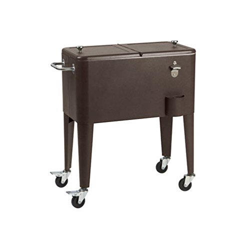 Living Accents Rolling Steel Cooler from Living Accents The Blue Outdoors Gear Patio