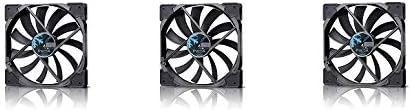 Fractal Design Venturi HF-14 Black Case Fan FD-FAN-VENT-HF14-BK (3-(Pack))