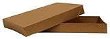 Premier Packaging AMZ-104110 10 Count Exceptional Apparel Decorative Gift Box, 11.5 by 8.5 by 1-5/8-Inch, Kraft