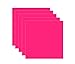 Pink (Glossy) 5-Pack of Adhesive Vinyl Sheets - 12