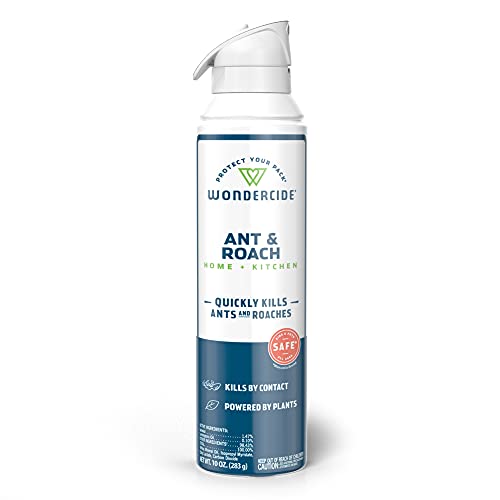 Wondercide Ant and Roach Aerosol Spray for Kitchen, Home, and Indoor