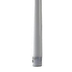 24in Ceiling Fan Extension Downrod in Gloss White