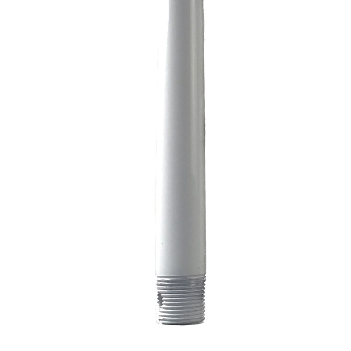 24in Ceiling Fan Extension Downrod in Gloss White