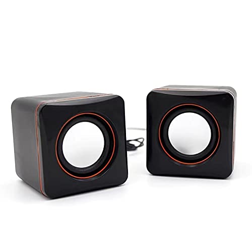 Pkanjmy USB Computer Speaker, Laptop Speaker with Stereo Sound