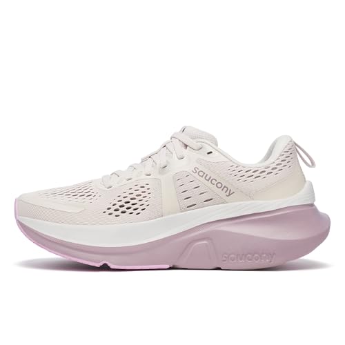 Saucony Women's Guide 18 Sneaker Moon/quail