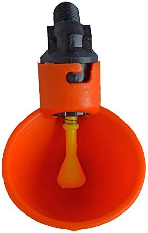 OUTWEST TRADING Automatic Chicken Waterer/Poultry Watering Cups Drinkers (25)