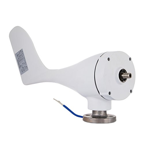 SHZOND Wind Generator 400W Hybrid Wind Turbine Generator DC 12V/24V Turbine Wind Generator 3 Blades 20A Wind Generator Kit - Thumbnail 6