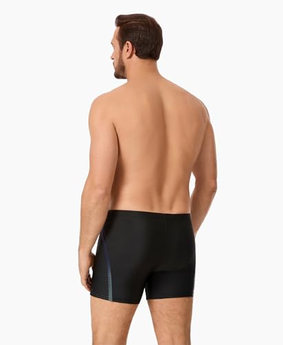 WHCREAT Men's Swim Trunks Quick Dry Boxer Shorts with Drawstring