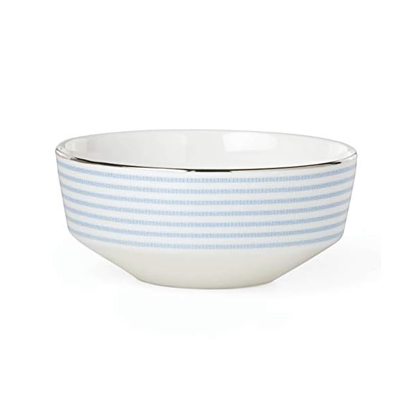 Kate Spade Laurel Street Fruit Bowl, 0.40 LB, Blue The Home Kitchen Store