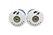 Fyxation Bar End Plugs, White