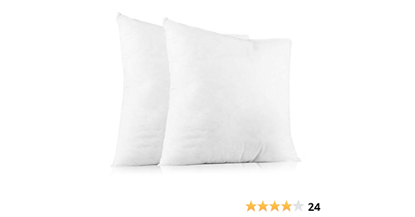 plain white throw pillows