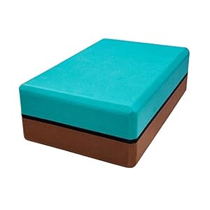 Pakhoho Cork Yoga Block Onda – Premium 100% Natural Single Brick For Beginners and Professionals Yoga Pilates Classes Home Exercise Fitness Non-Slip Grip – Eco-Friendly