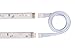 Litcessory Extension Cable for Philips Hue/WiZ Lightstrip (10ft, 1 Pack, White - Standard 6-PIN V3 / WiZ Lightstrip)