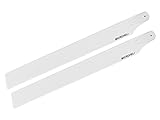 Micro Heli Plastic Main Blade White 245mm 300X MHE300X003WT