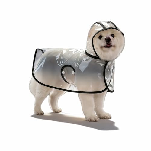 Yayaboqu Transparent Dog Raincoat