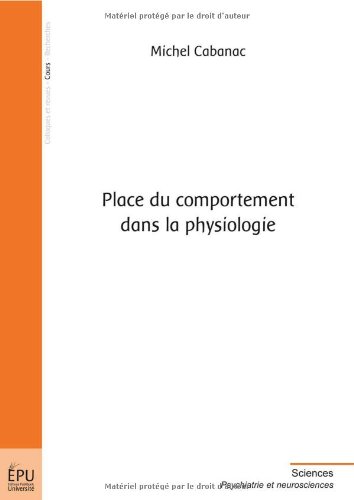 Place du comportement dans la physiologie
