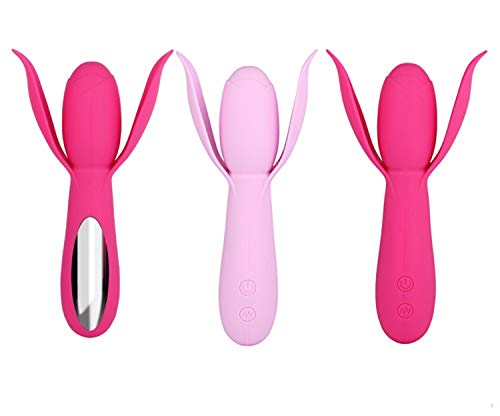 Light up Passion 30 Speed USB Charging Petal Shaped Female Clitoris Safe Adult Nipple Breast Message V-i-brátors for Women O2 for Bedroom Adult Play