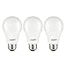 Sunlite A19/LED/14W/30K/3PK LED Household 14W (100W Equivalent) Light Bulbs, Medium (E26) Base, 3000K Warm White (3 Pack)