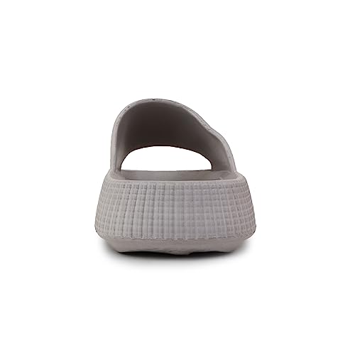 Hygear Men's Xpress Light Grey Slippers_9 UK (HG-GE-1004) 4