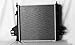 TYC 2481 Jeep Liberty 1-Row Plastic Aluminum Replacement Radiator
