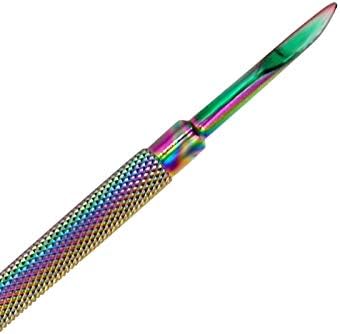 KADS 1pc symphony slender hook pusher Cuticle Pusher Stainless Steel nail cleaner, F00138 - Image 5