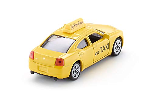 siku 1490 US-Taxi, Spielzeugauto für Kinder, Metall/Kunststoff, Gelb, Öffnende Türen – Bild 7