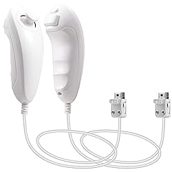 MODESLAB Wii Nunchuck Controller, 2 Pack Nunchuk
