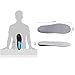 Shoe Insole Inserts plantar fasciitis Unisex Gel Arch Support Sport Orthotics for flat feet Men Cut free Size 8 - 12
