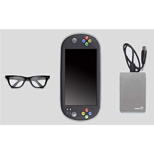 Rosymity Handheld Game Console PSP X16 Large Screen 7-inch HD GBA Arcade Game NES Nostalgic FC Game Console Clever