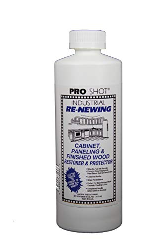 PRO SHOT Industrial Re-Newing Cabinet, Paneling & Finished Wood Restorer & Protector 16 oz