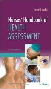 Nurses handbook of health assessment