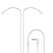 KZ ZS3 ZS5 0.75mm 2 pin Upgrade Silver Plate Replacement Earphones Cable for KZ Earphones (Silver)