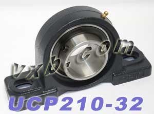 2 Inch Bearing Ucp210 32 Pillow Block Cast Housing Mounted
