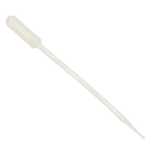 BIPEE 10ml Plastic Pipette Graduated Transparent Dropper for Laboratory Experiment 30cm Length 10pcs