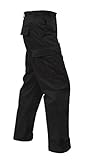 Black 6 Pocket BDU Pants / Trousers