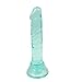 5.7 Inch Realistic Dildo, Body-Safe Material Lifelike Anal Dildo Powerful Suction Cup Dildo,Flexible Cock Adult Sex Toy from Women (Green)