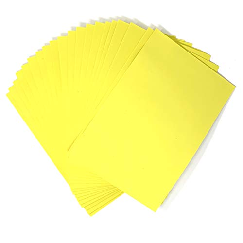 Allgala 20ValuePack EVA Foam Paper 8x12 Inch SheetsYellowCF85301
