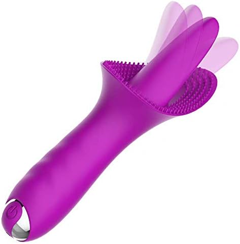 Portable 10-Speed Vibrating Silicone Waterproof G~Spôt Vîb~rá~törs Dual Vibration Home Personal Fitness Massage -Purple