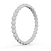 Thin and Stackable Silicone Wedding Ring for Women by Demetory, Affordable Silicone Rubber Wedding Bands - 3mm Width - 2mm Thick. Perfect for Athlete, Nurse, Police Misty Grey Size 8