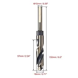 Reduced Shank Twist Drill Bits 18mm High Speed