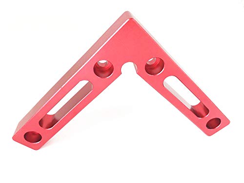 New Version 4 Pack 90 Degree Woodworking Right Angle Corner Clamp Woodworking Metal Welding Positioning Square Tool (4Pcs)