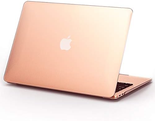 Bovon MacBook Air 13 Inch Case A1932 2018 Release, Smooth Matte Frosted Hard Front Shell with Ventilation Bottom Cover for Apple MacBook Air 13-Inch with Retina Display & Touch ID (Frost Clear)