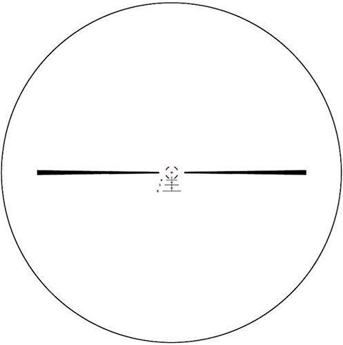 Nightforce NXS - 1-4x24mm - .250 MOA - FC-3G - NVD - PTL, Black, 30 mm C451