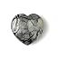 Picasso Jasper Stone Puffed Heart Shaped Rock