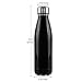 Water Bottle, OUTAD 18-Ounce Double Wall Vacuum Insulated Stainless Steel Water Bottle Perfect for Outdoor Sports Camping Hiking Cycling (Black)