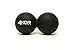 4KOR Fitness Massage Balls for Deep Tissue Muscle Recovery, Perfect for Myofascial Release and Trigger Point Therapy (Firm (Black))