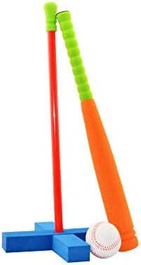 Timbows Safe Foam Kids Baseball Bat Toys T-ball Set Age 3+