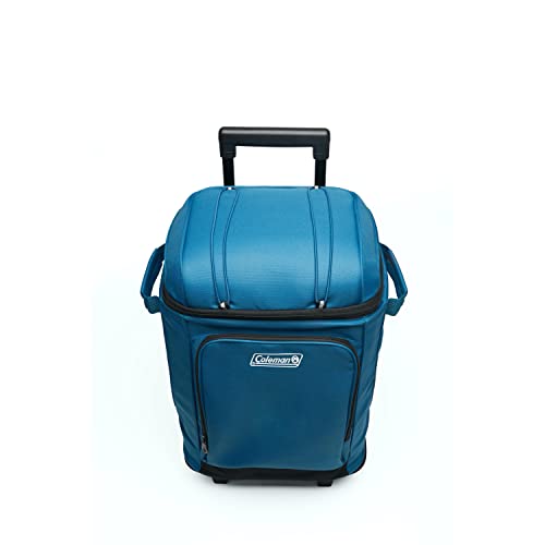 Coleman Chiller Series Insulated Portable Wheeled Soft Cooler, Leak